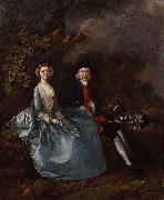 Portrait of Sarah Kirby and John Joshua Kirby Thomas Gainsborough